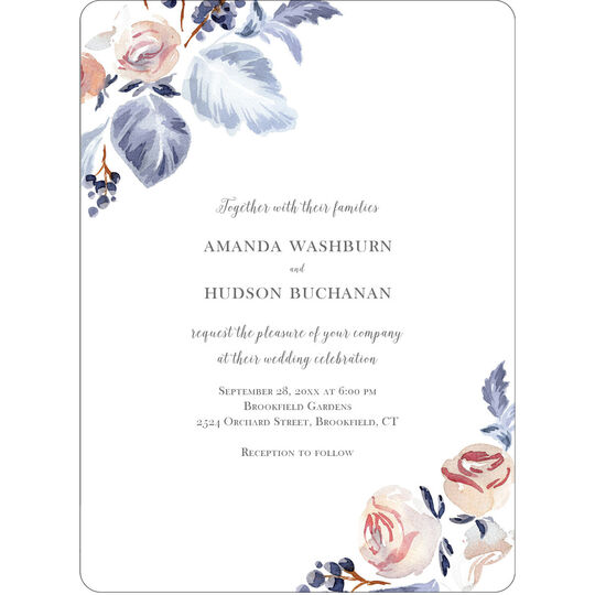 Sonoma Vines Wedding Invitations